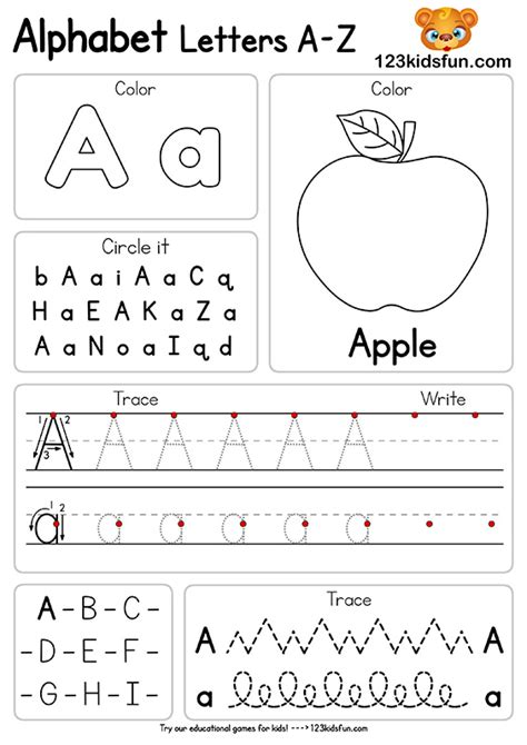 alphabet for preschoolers worksheets|Alphabet Worksheets for Pre.